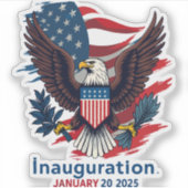 公式2025年就任式シール シール (正面)