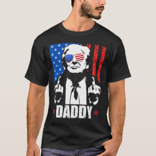 公式2025 Trump Daddy Official 2025 Trump Dadd Tシャツ