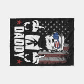 公式2025 Trump Dadyoofficial 2025 Trump Daddy フリースブランケット (正面(横))