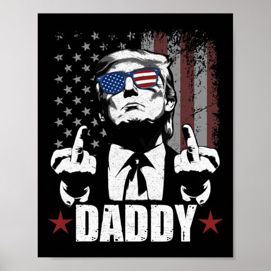 公式2025 Trump Dadyoofficial 2025 Trump Daddy ポスター (正面)