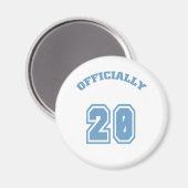 公式20 マグネット (正面/裏面)