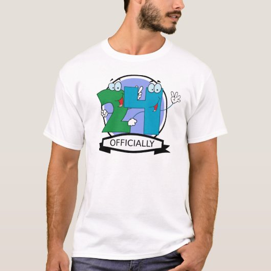 公式24誕生日ロゴ Tシャツ (正面)