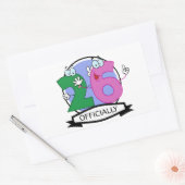 公式26誕生日ロゴ 長方形シール (封筒)