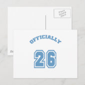 公式26 ポストカード (正面/裏面)