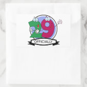 公式29誕生日ロゴ 長方形シール (バッグ)