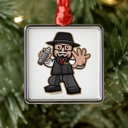 公式3インチリチャード#3inchRichard メタルオーナメント (ツリー)