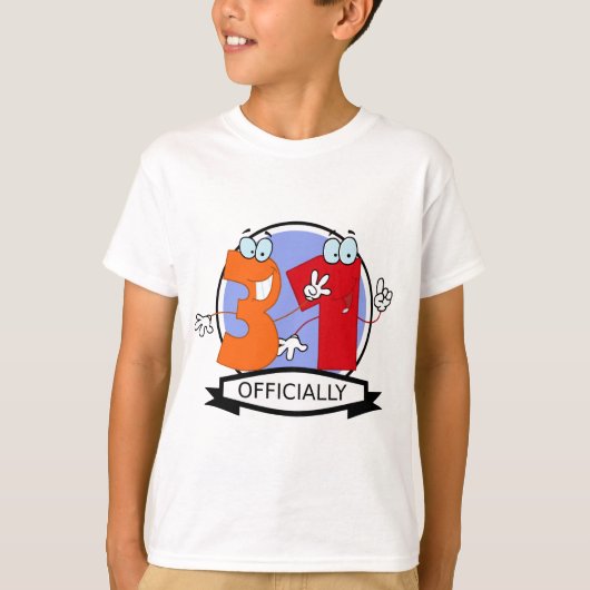 公式31誕生日ロゴ Tシャツ (正面)