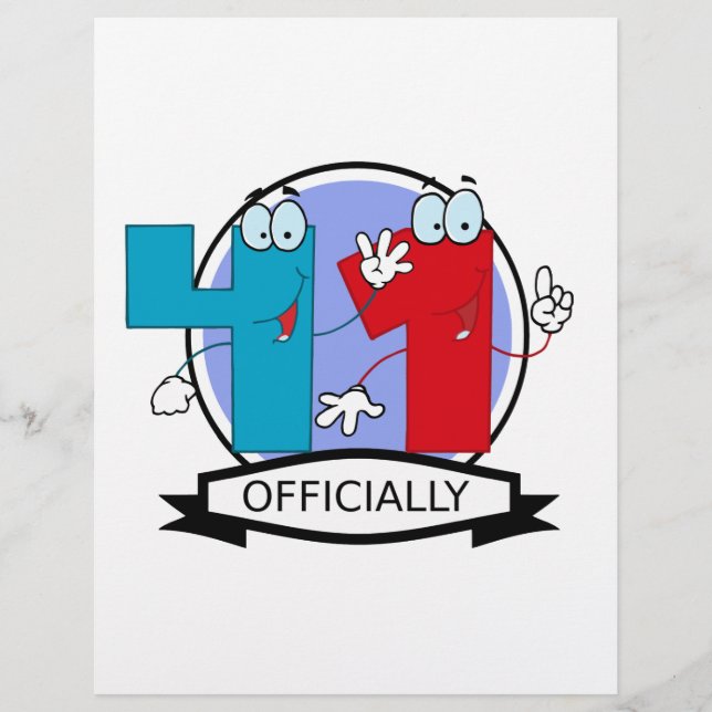 公式41誕生日バナー (正面)