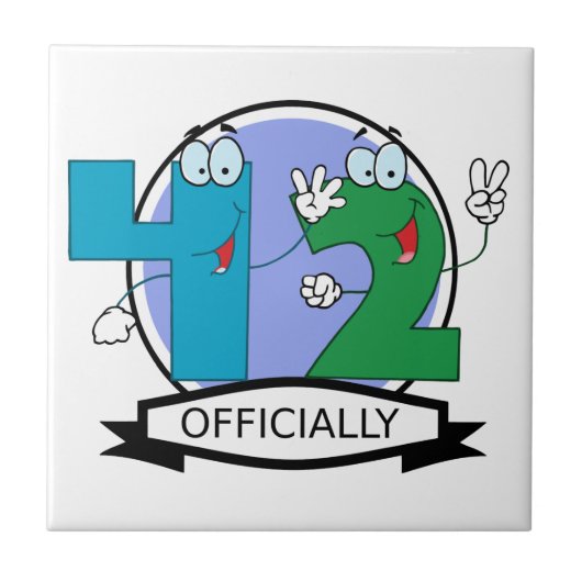 公式42誕生日バナー タイル (正面)