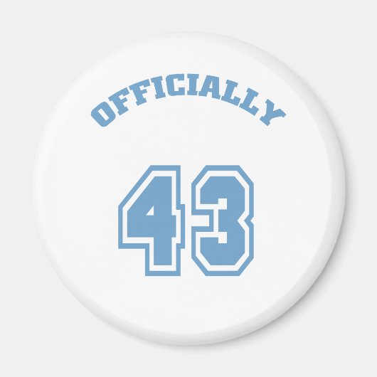 公式43 マグネット (正面)