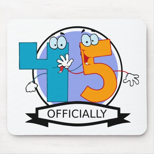 公式45誕生日バナー マウスパッド (正面)