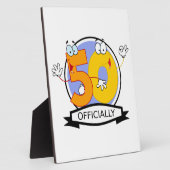公式50誕生日バナー フォトプラーク (側面)