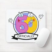 公式60誕生日バナー マウスパッド (マウス)