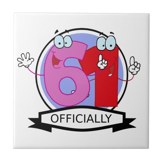 公式61誕生日バナー タイル (正面)