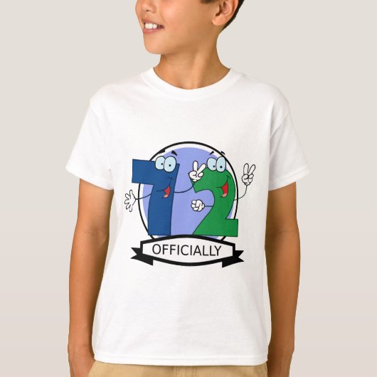 公式72誕生日バナー Tシャツ (正面)