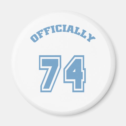 公式74 マグネット (正面)