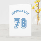 公式76 カード (黄色い花)