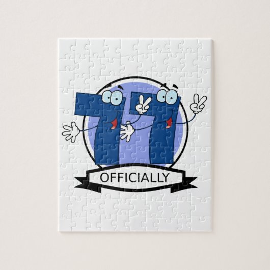 公式77誕生日バナー ジグソーパズル (縦)