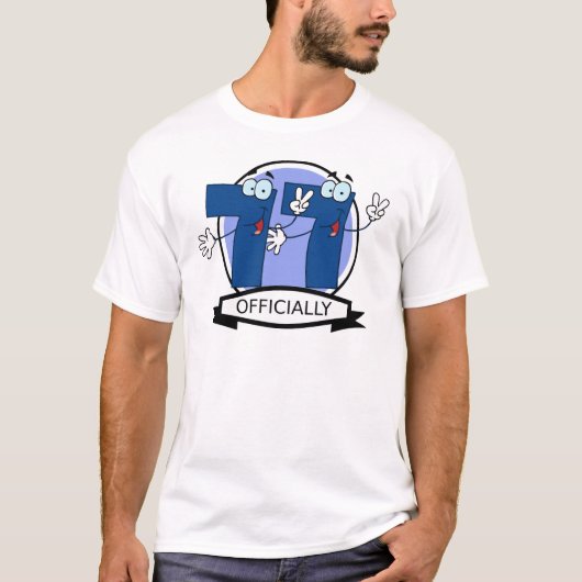 公式77誕生日バナー Tシャツ (正面)