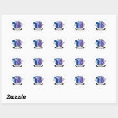 公式78誕生日バナー ハートシール (シート)