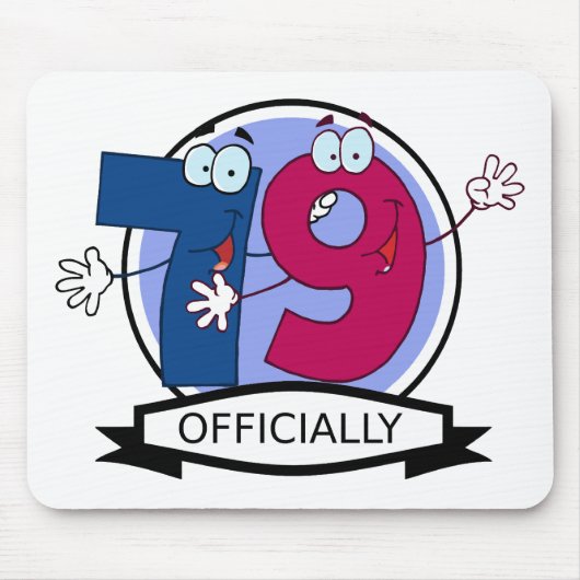 公式79誕生日バナー マウスパッド (正面)