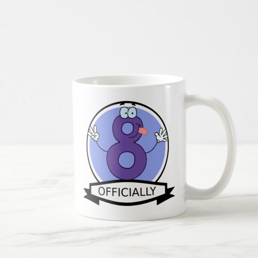 公式8誕生日バナー コーヒーマグカップ (右)