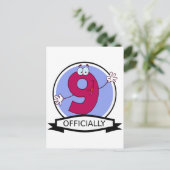 公式9誕生日バナー ポストカード (スタンド正面)