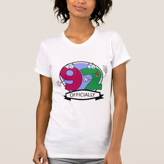 公式92誕生日バナー Tシャツ (正面)