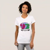 公式92誕生日バナー Tシャツ (正面フル)
