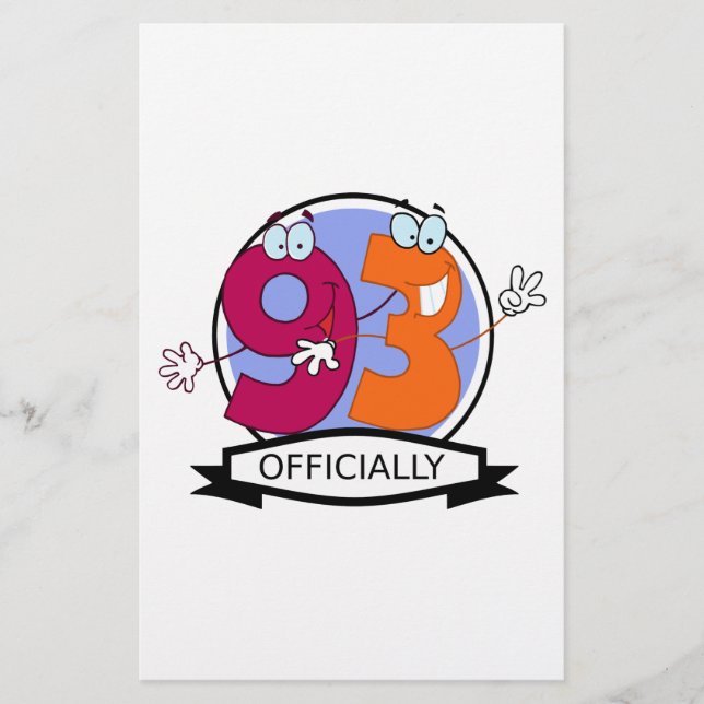 公式93誕生日バナー (正面)