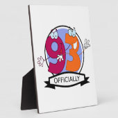 公式93誕生日バナー フォトプラーク (側面)