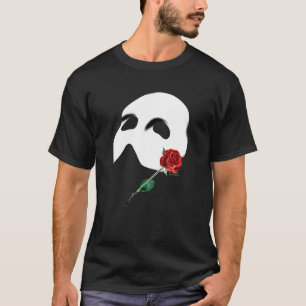 公式「オペラの怪人」バラ Tシャツ