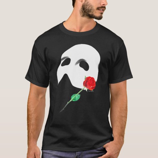 公式「オペラの怪人」マスクバラ Tシャツ (正面)