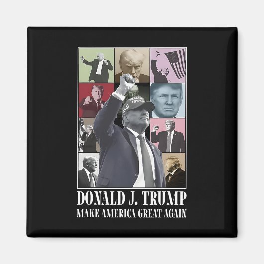 公式 – ドナルド・トランプ時代 マグネット (正面)