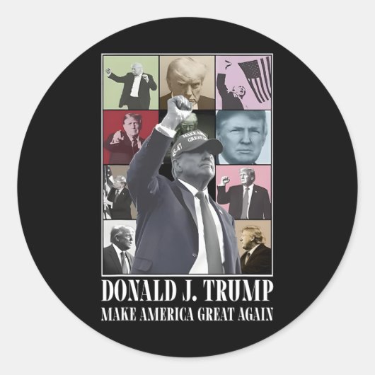 公式 – ドナルド・トランプ時代 ラウンドシール (正面)