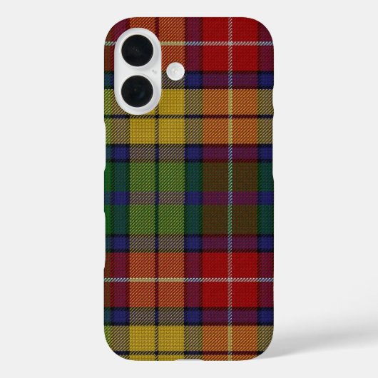 公式 Buchanan ターターンフォンカバー Case-Mate iPhoneケース (裏面)