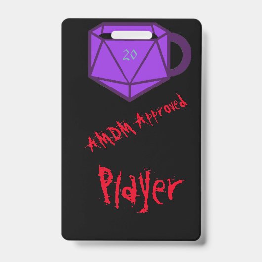 公式AMDM Playerラベル バッジ (Front)