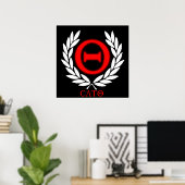 公式Catoポスター – ロゴ ポスター (ホームオフィス)