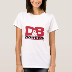 公式D&Bの漫画のロゴの服装 Tシャツ