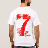 公式DiviFiji 7のファンウェア Tシャツ (裏面)