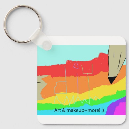 公式DIYガールキーチェーン キーホルダー (正面)