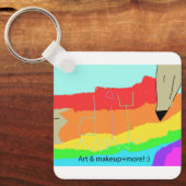 公式DIYガールキーチェーン キーホルダー (正面)