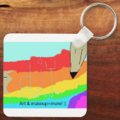 公式DIYガールキーチェーン キーホルダー (裏面)