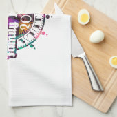 公式DJWの懇親会の2017年のマイアミ手タオル キッチンタオル (四つ折り)