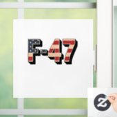 公式F47マガファイタージェットF-47ジェット戦闘機エア ウィンドウサイン (ホーム)