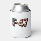 公式F47マガファイタージェットF-47ジェット戦闘機エア 缶クーラー (缶正面)
