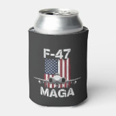 公式F47マガファイタージェットF-47ジェット戦闘機エア 缶クーラー (缶正面)