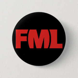 公式FMLのバッジ: 赤くか黒いFML 缶バッジ