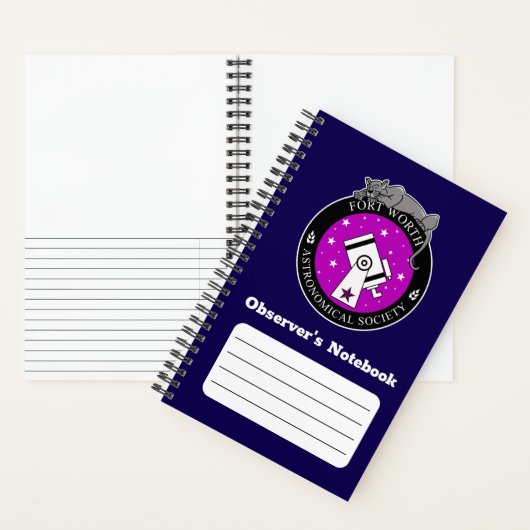 公式FWASオブザーバーズジャーナル ノートブック (内側)