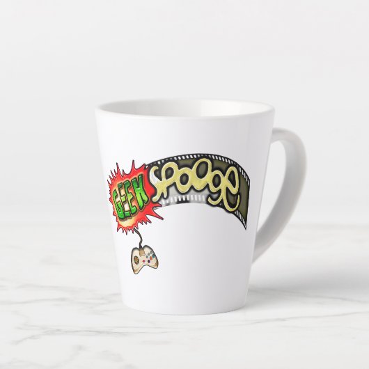 公式GeekSpoogeマグカップ カフェラテマグ (右アングル)